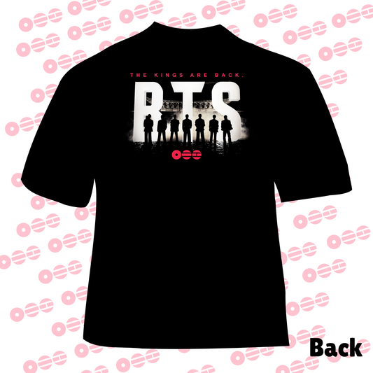 BTS IS BACK Signature T-Shirt – BTS Comeback Graphic Tee for ARMY