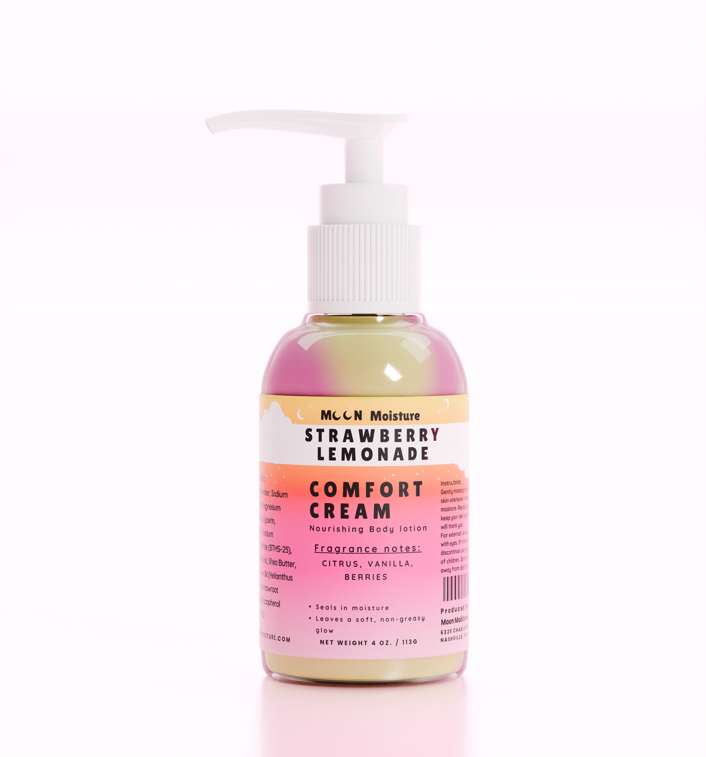 Strawberry Lemonade Comfort Cream
