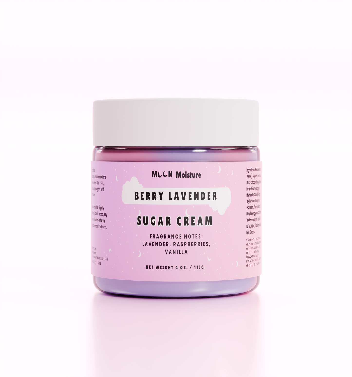 Berry Lavender Sugar Cream