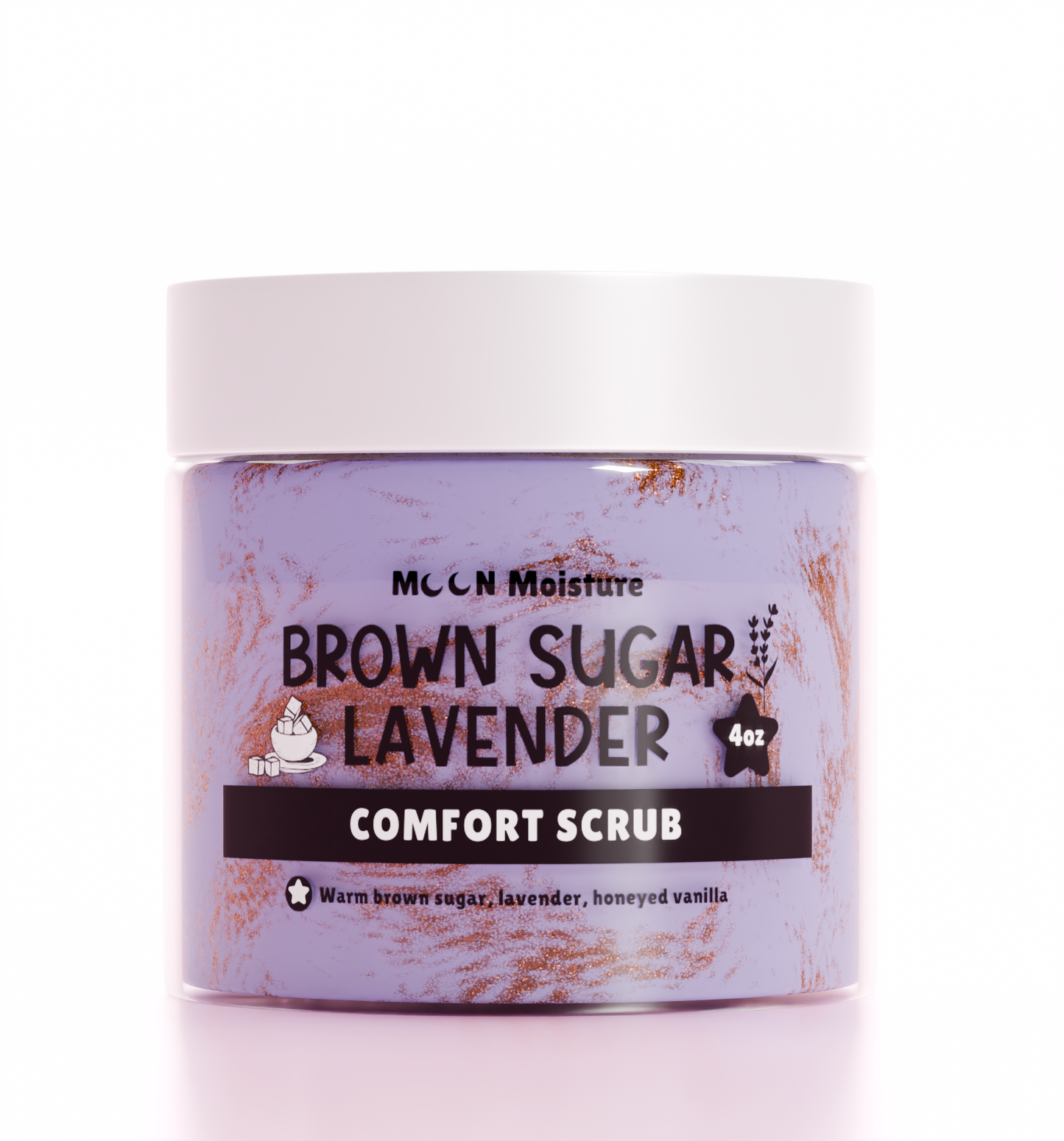Brown Sugar Lavender Comfort Sugar Scrub