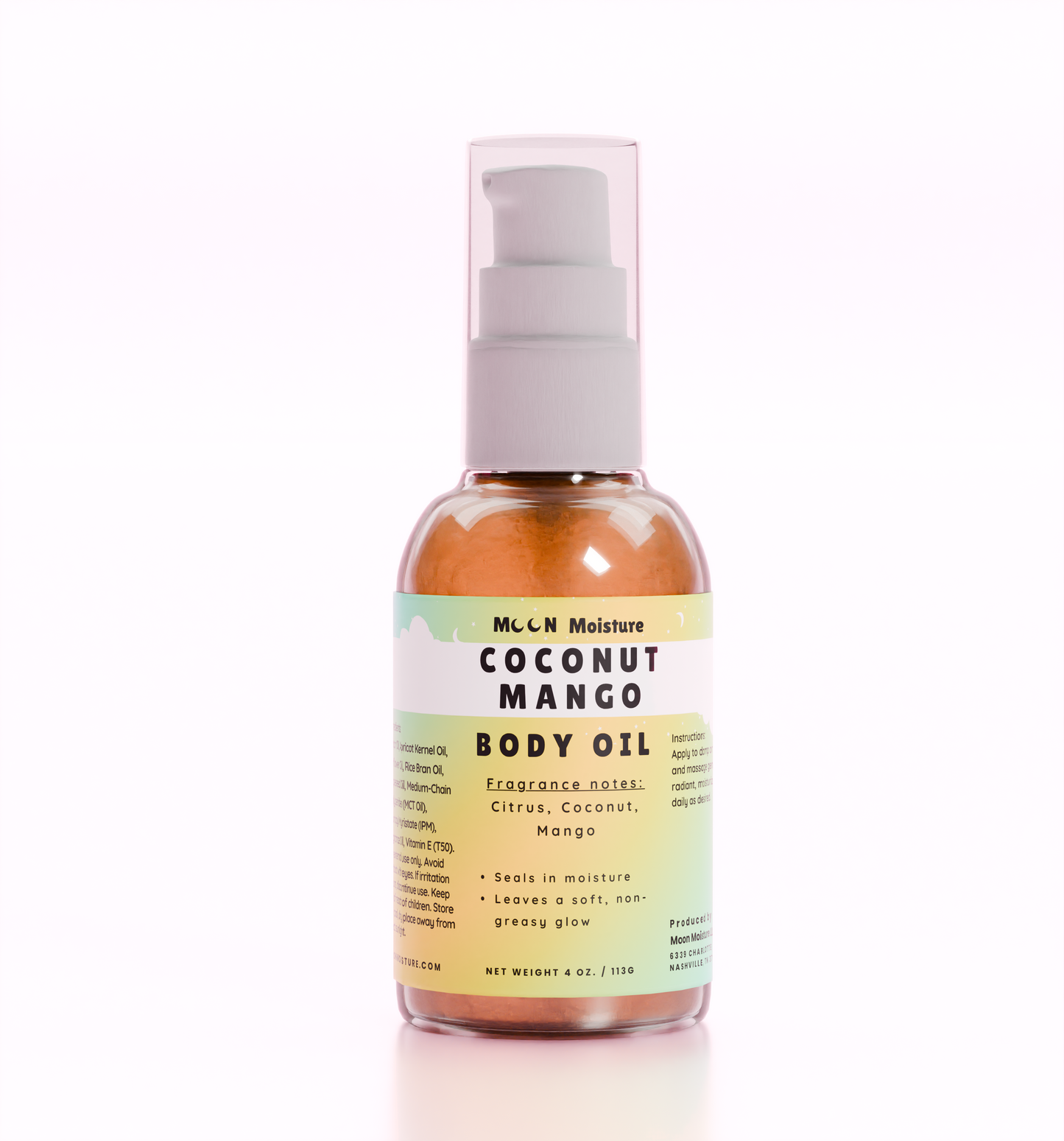 Coconut Mango Comfort Body Oil