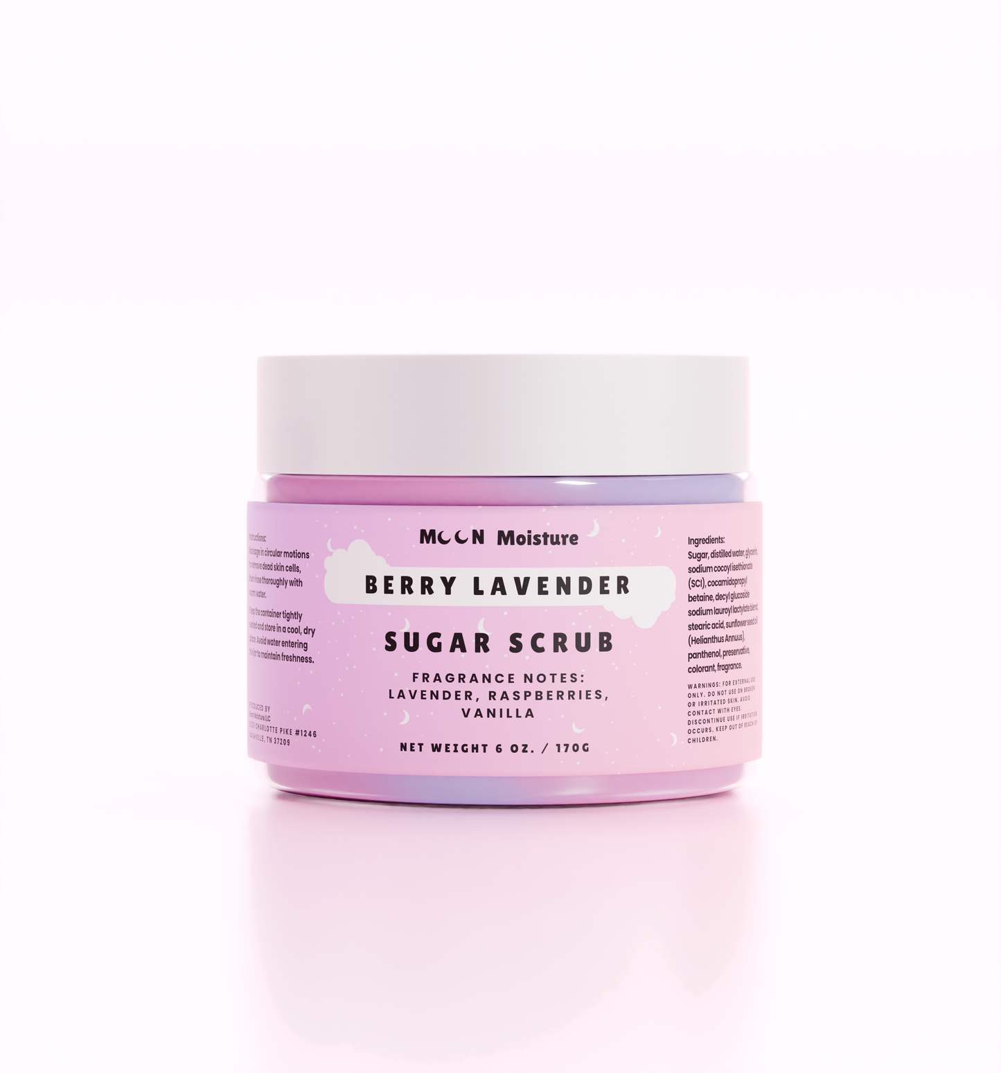Berry Lavender Comfort Sugar Scrub