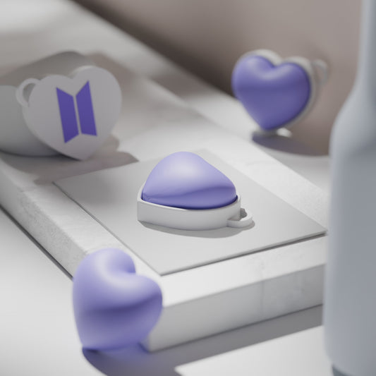 💜 LOVE BTS Fidget Clicker Keychain