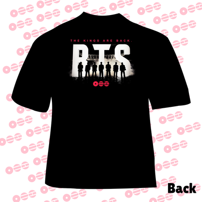 BTS IS BACK Signature T-Shirt – BTS Comeback Graphic Tee for ARMY