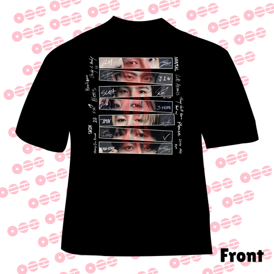 BTS IS BACK Signature T-Shirt – BTS Comeback Graphic Tee for ARMY