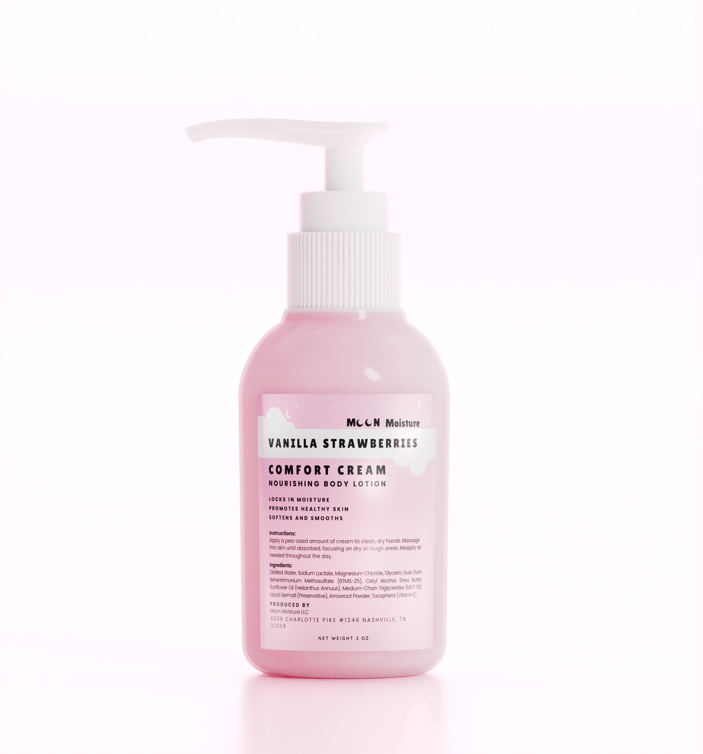 Vanilla Strawberry Comfort Cream