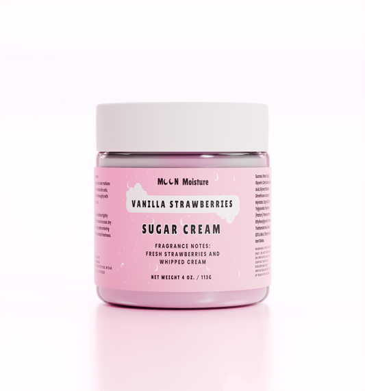 Vanilla Strawberries Sugar Cream